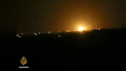 下载视频: Syria accuses Israel of bombing military site near Damascus