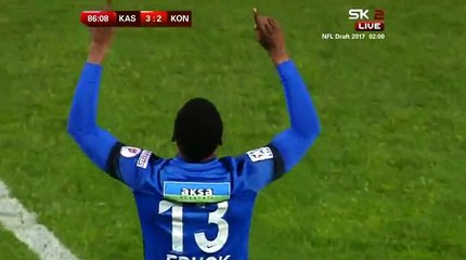 Samuel Eduok Goal HD - Kasimpasa	3-2	Konyaspor 27.04.2017