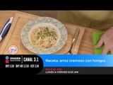 Receta: arroz cremoso con hongos