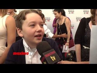Benjamin Stockham Interview Staples for Students 2013 Teen Choice Awards After Party