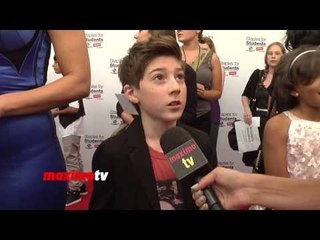 Mason Cook Interview Staples for Students 2013 Teen Choice Awards After Party