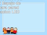 Wenko 3656530100 PowerLoc Lumi  Espejo de aumento para pared con iluminación LED