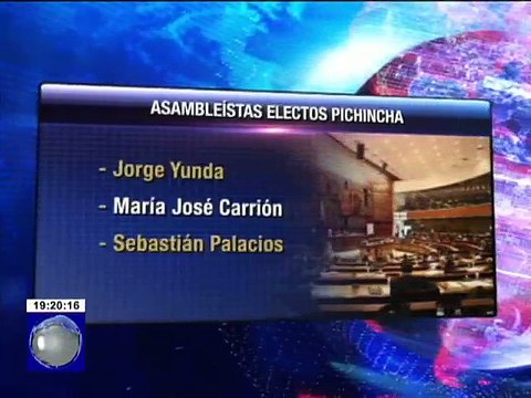 CNE entregó credenciales a Asambleístas titulares y suplentes de Pichincha