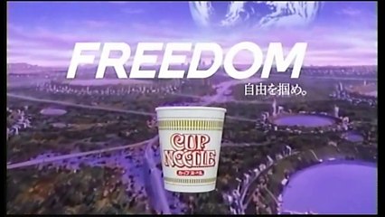 Cup Noodle｜日清食品 カップヌードル CM｜FEEDOM「自由を掴め。」（4