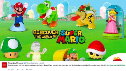 Nintendo Happy Meals are Happening
