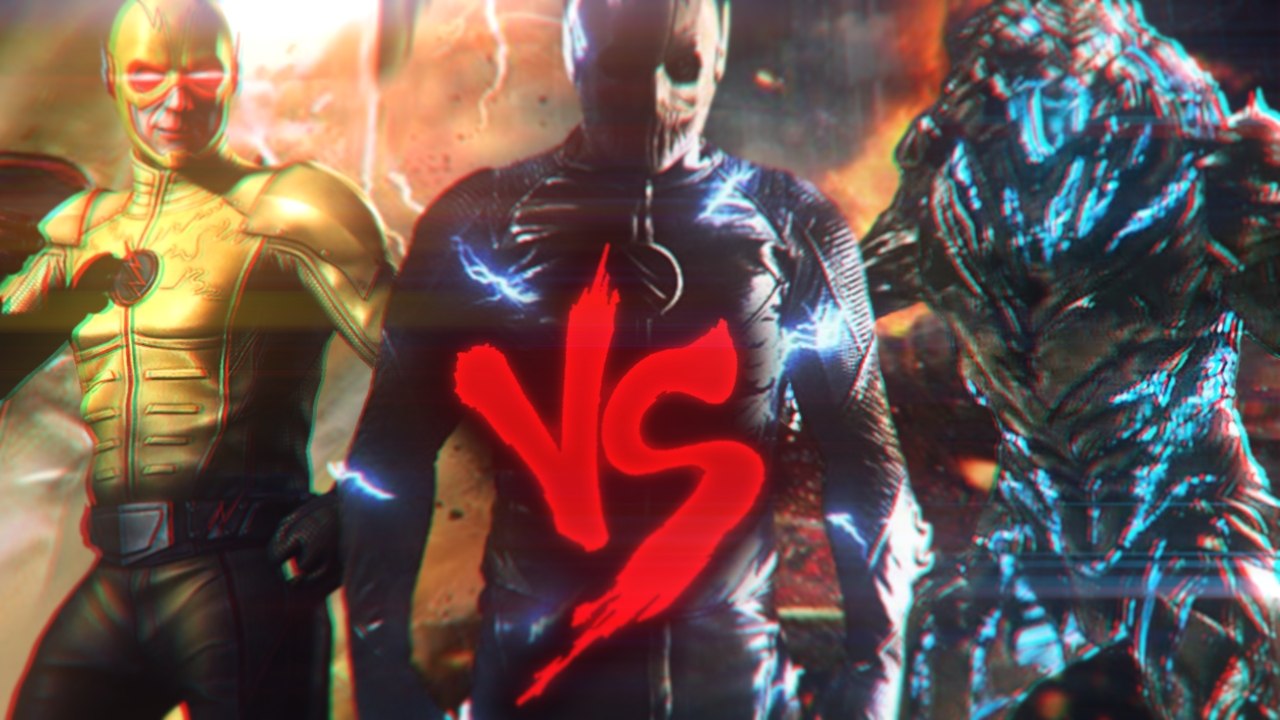 Savitar VS. Zoom VS. Flash Reverso  Fronteira do Combate  Ft. DarkOrion e Tenkai