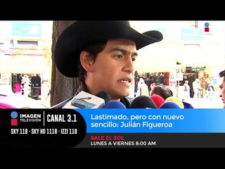 Lastimado pero con nuevo sencillo: Julián Figueroa