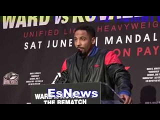 Andre Ward Goes Off On Sergey Kovalev - esnews boxing