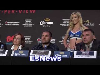 Andre Ward vs Sergey Kovalev 2 Press Conference - esnews boxing