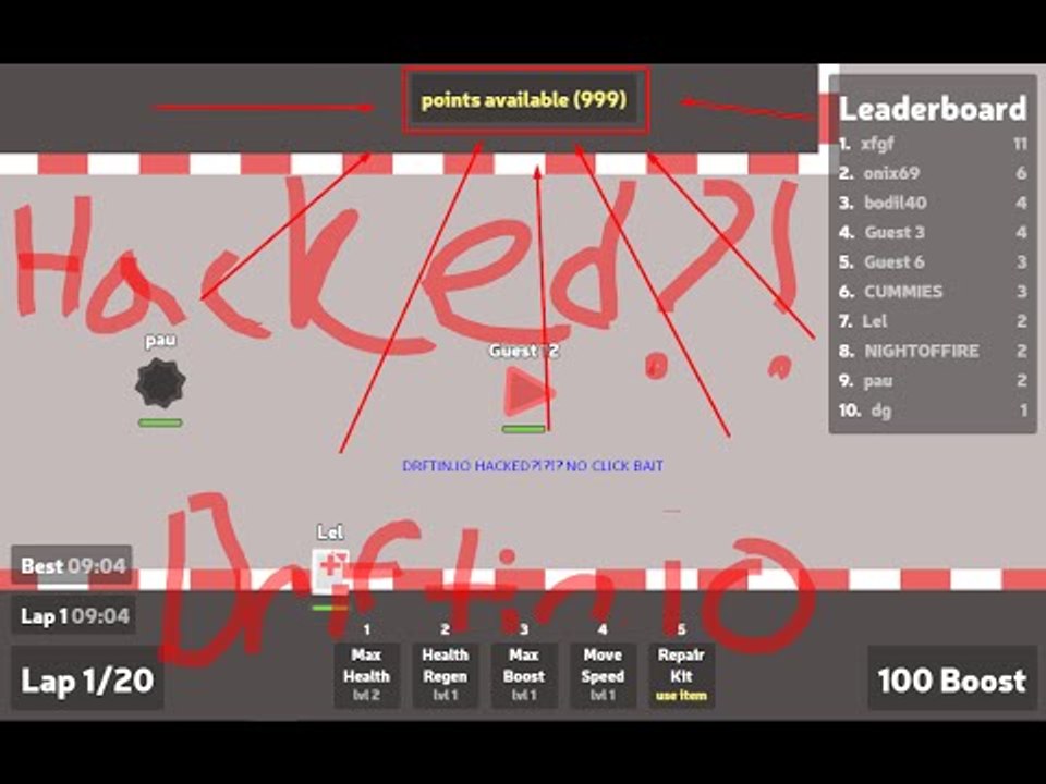 WTF DRIFTIN.IO HACKED?!?!
