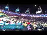 IPC Blogger - Aus team after gb arrive in stadium, Paralympics 2012