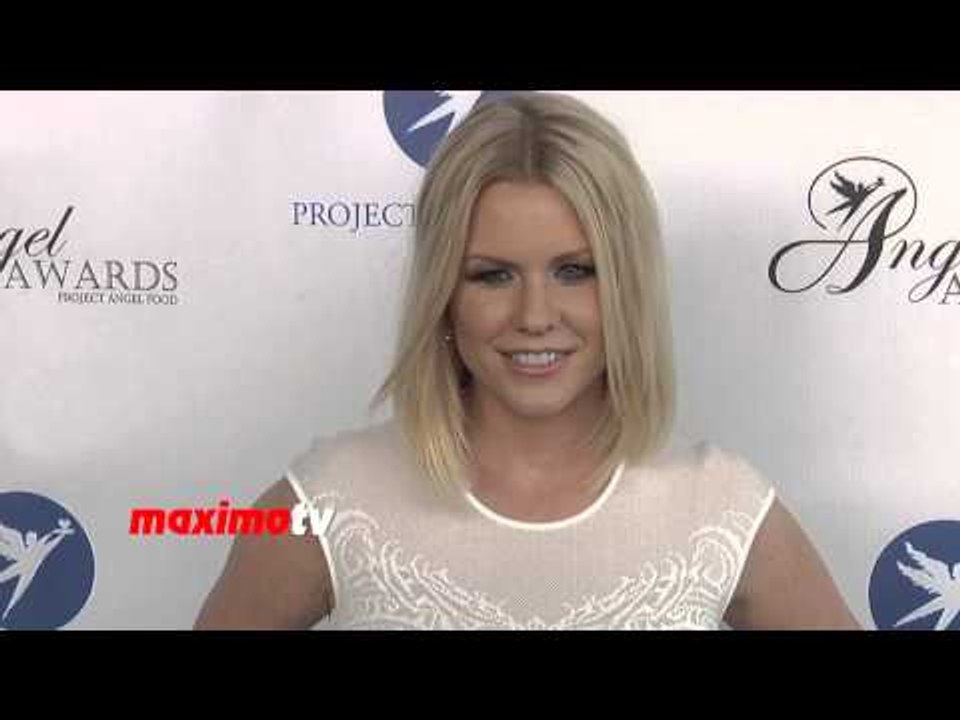 Carrie Keagan 2013 "Angel Awards" Green Carpet ARRIVALS
