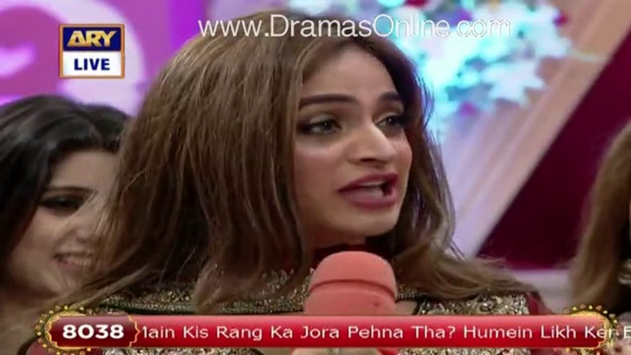 Nida Yasir Once Again Taunts Noor in a Live Show