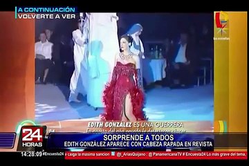 La actriz Edith Gonzáles sorprende con sesión de fotos para conocida revista