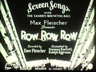 1930-12-19 Row Row Row (Screen Song)