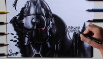 Drawing Alphonse Elric - FullMetal Alchemist ll Desenhando Alphonse Elric