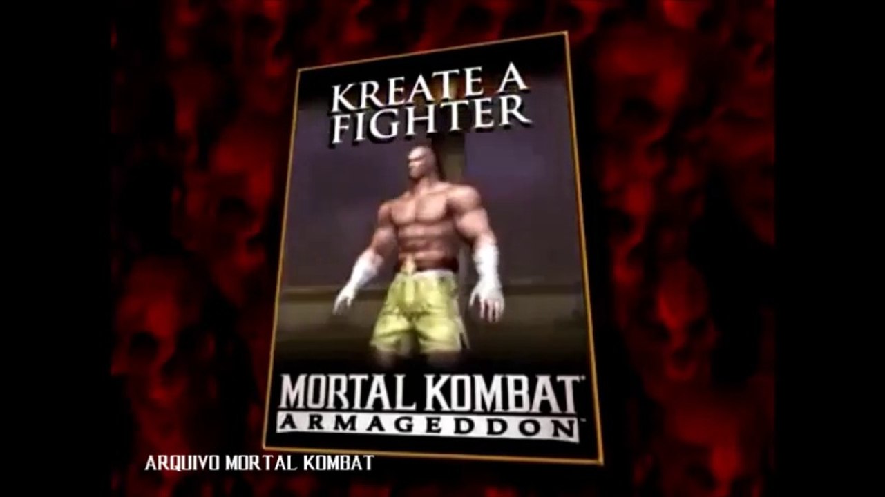 Mortal Kombat Armageddon - Biocard Kreate a Fighter