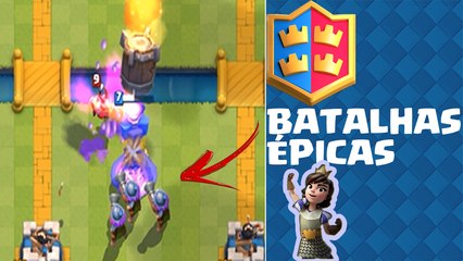 Batalhas de clãs com Decks Aleatórios