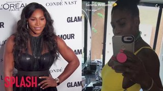 Serena Williams gab ihre Schwangerschaft aus Versehen bekannt