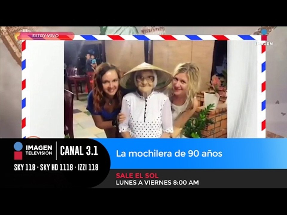 La mochilera de 90 años