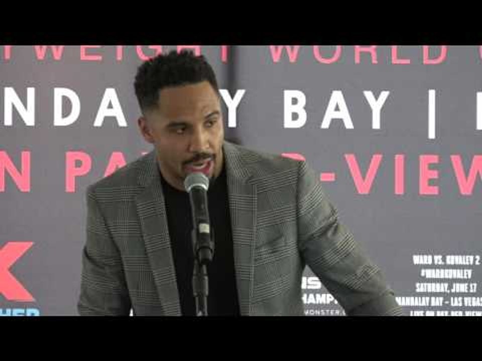 andre ward talks kovalev