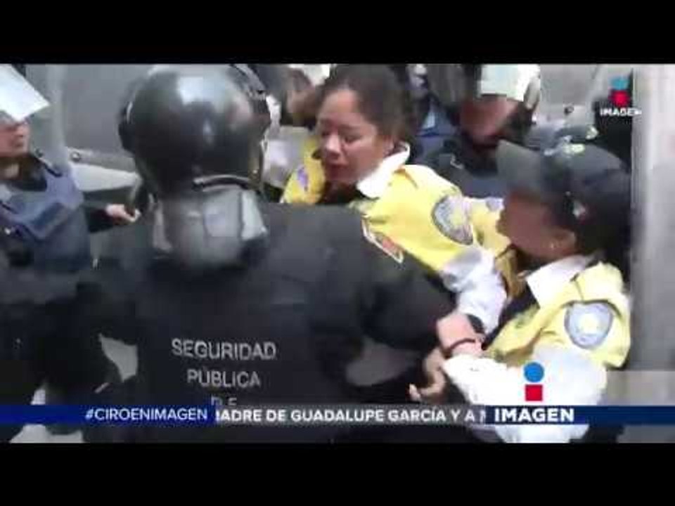Taxistas vs granaderos