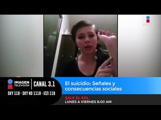 ¿Cuáles son las señales del suicidio?