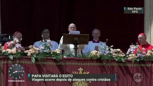 Mesmo com risco de novos atentados, papa se reunirá com minoria cristã no Egito