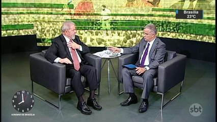 Entrevista de Lula ao SBT repercute no meio político
