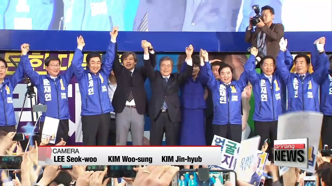 Conservative Hong, centrist Ahn fight for Daegu-Gyeongnam votes