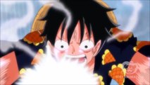 Luffy Vs Doflamingo HAWK GATLING- One Piece 721 [HD] 1080p