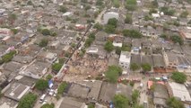 Ascienden a cinco las víctimas por derrumbe de edificio en Cartagena de India