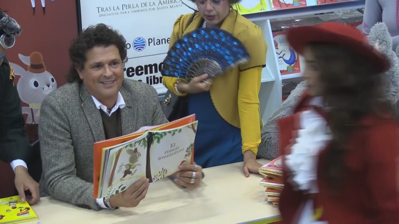 Carlos Vives presenta el "Libro Mágico de Pombo 2" en la Filbo 2017