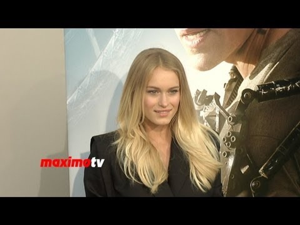 Leven Rambin "Elysium" World Premiere ARRIVALS