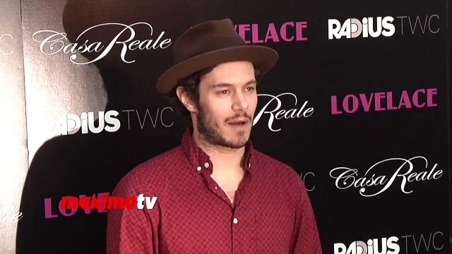 Adam Brody Lovelace Los Angeles Premiere Red Carpet ARRIVALS
