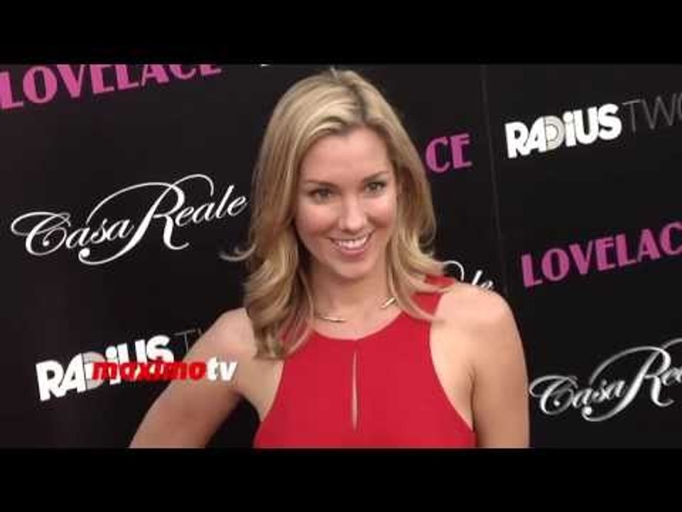 Carly Craig "Lovelace" Los Angeles Premiere Red Carpet ARRIVALS