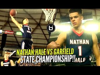 Nathan Hale vs Garfield State CHAMPIONSHIP! Michael Porter Jr NASTY OFF THE BACKBOARD DUNK!