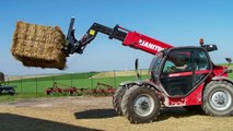 World Amazing Modern Agriculture Equipment Mega Machines Hay Bale Handling Tractor Loader Forklift (1)