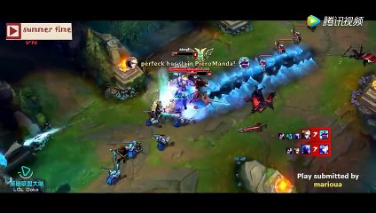 Yasuo waves to the enemy's home seven into the seven show off everyone - video stream for you 2017