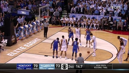 Kentucky vs. North Carolina: Final Moments