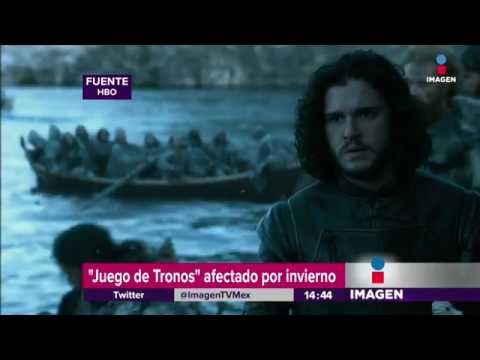 El invierno llegó literalmente a Game of Thrones