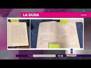 La duda de los diarios de Karime Macías