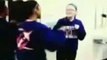 Shocking footage shows group of high school bullies savagely beating a girl, 12, in the bathroom and leaving her BF