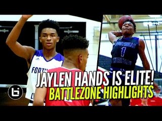 Jaylen Hands Proving He's An ALL AMERICAN! Battlezone FULL Highlights!