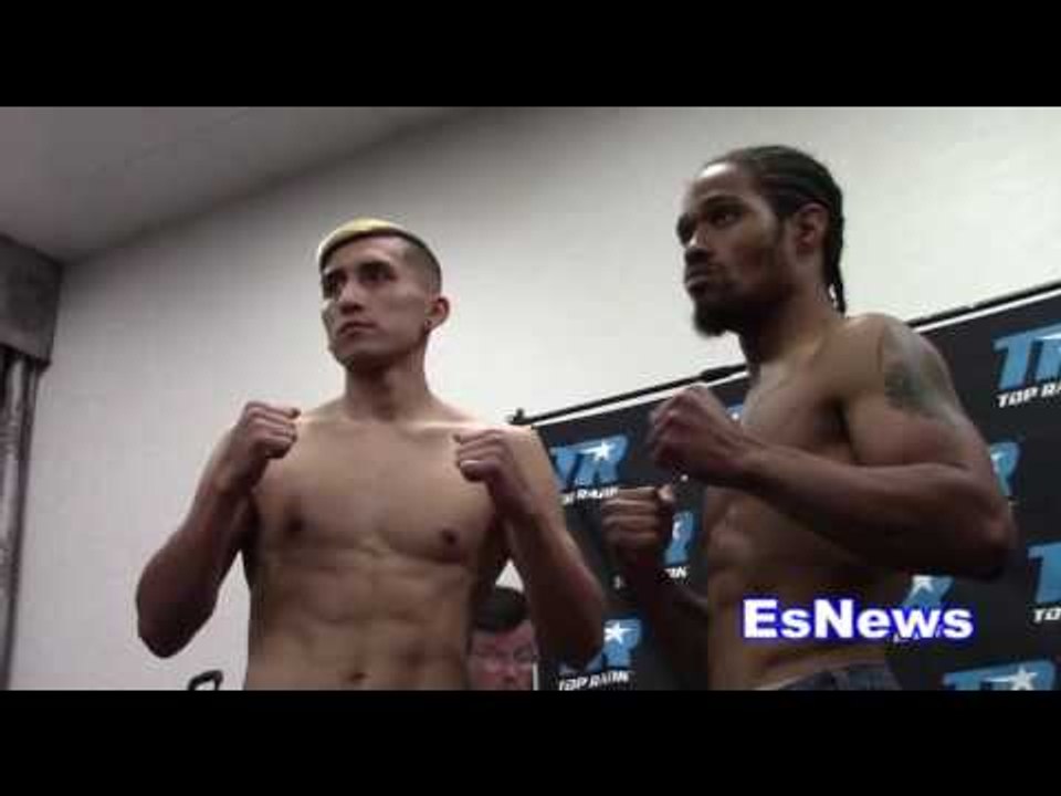 Funny Faceoff Erik Fowler trying to talk smack to a fighter who doesnt know english - EsNews Boxing