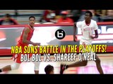 Bol Bol Vs Shareef O'Neal In First Round Playoff Game!