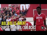 First Bucket Of The Season Is A Dunk! Featuring 7 Footer Bol Bol