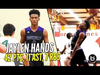 Jaylen Hands Goes OFF For 42 Points, 11 Assists & 7 Rebounds at UA Holiday Classic!