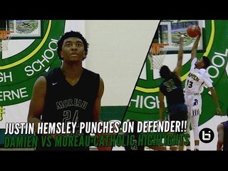 Damien Connects on 10 3-Pointers in Win Over Moreau Catholic