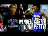 Duke Bound Wendell Carter vs Alabama Bound John Petty Highlights at Light House Classic!